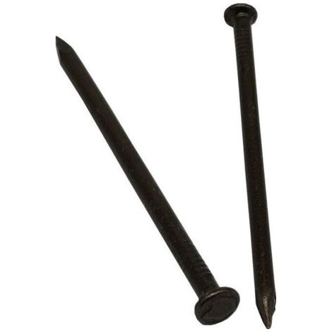 Clous quincaillerie Longueur de l'acier au carbone POINT POINT POINT WALL CEMENT NOIR NOIR 80PCS (1/5)