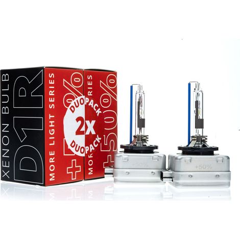 Bombillas Xenon D1R 35W 4800K 85V +50% Luces, 2 uds. (1/3)