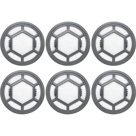 6-teiliges Set langlebiger, abnehmbarer Filter für Haushaltsreiniger