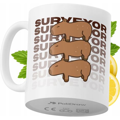 Lustige Kaffeetasse mit witzigem Textdesign für Vermesser – ideal für Geburtstage, Namenstage und Feiertage. Hochwertige Tasse für besondere Anlässe, ob im Büro oder zu Hause. Farbe: Weiß, 330 ml.
