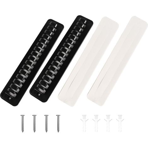 Lot de 20 Clips pour Brosse de gouttière, Clip de Fixation pour Protection des Feuilles, Clip pour Filet de gouttière, Crochet pour gouttière (1/5)