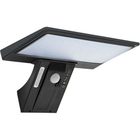 Lampe solaire extérieure, détecteur de mouvement, lumière de sécurité étanche, 2600 mAh, chargement USB (1/5)