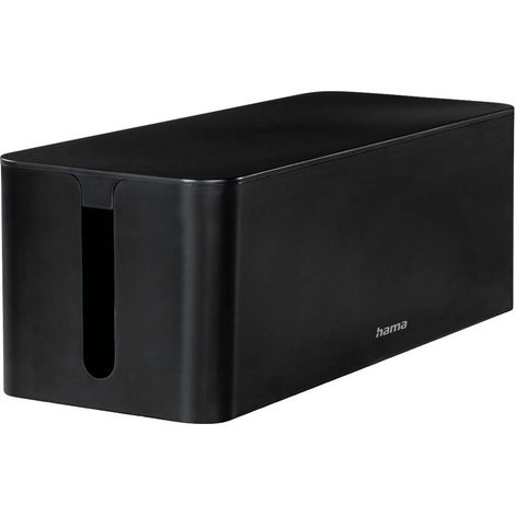 Hama Scatola proteggi cavi Plastica Nero (L x L x A) 15.6 x 4 x 13.5 cm 1 pz. 00221012 (1/5)