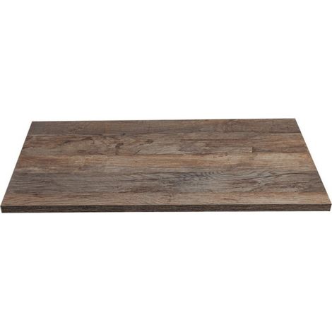 Plateau meuble sous vasque Rosario Oak - Marron - L 60,4 x l 46 cm - Livraison gratuite