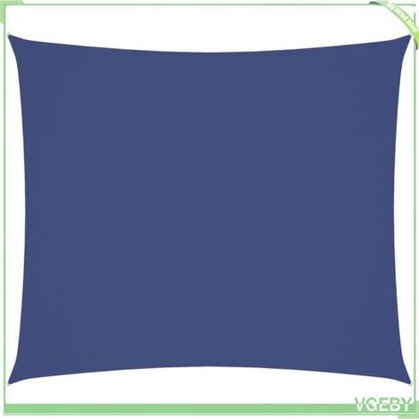Voile de parasol - FAFEICY - 135535 - Rectangulaire 2,5 x 3 m - Tissu Oxford PU - Bleu - Anti-UV (1/5)
