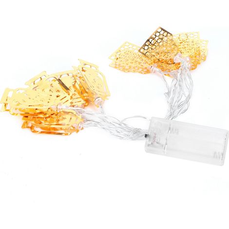 Guirlande lumineuse 10LED blanc chaud forme gourde Aïd Ramadan fête musulmane islamique (1/5)