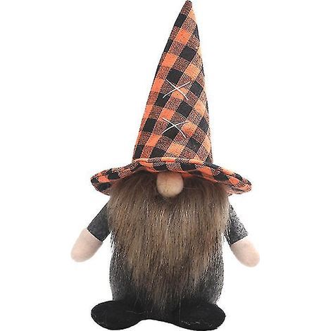 1 poupée gnome Rudolph pour décoration d'Halloween (1/3)