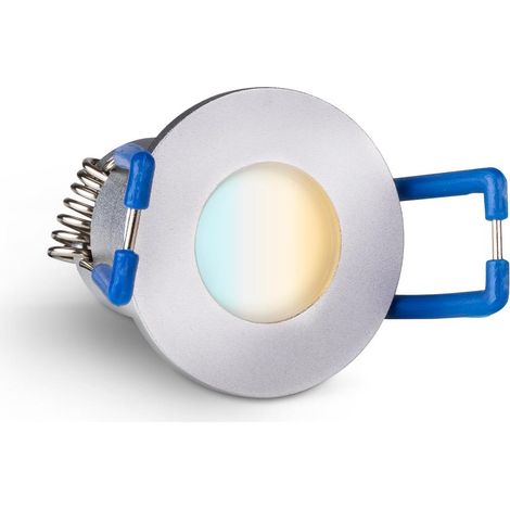 Einbaustrahler Mini Livorno 3W IP65 durchverbindbar - Lichtfarbe: CCT 2700K-5500K - Farbe: silber (1/5)