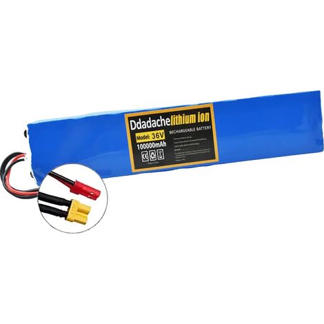 Batterie, 36V, capacité de 100Ah, ami XT30-JST (1/2)