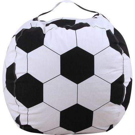Fauteuil Pouf de Rangement 18 Pouces avec Fermeture Éclair pour Enfants, Jouets en Peluche et Jeux (1/5)