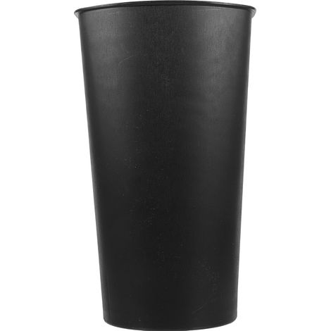 Seau à Fleurs Triangulaire Noir Petit, Pot en Plastique Résistant, Seau Simple pour Arrangements Floraux, Décoration Intérieure et Extérieure, Usage Maison et Jardin (1/5)