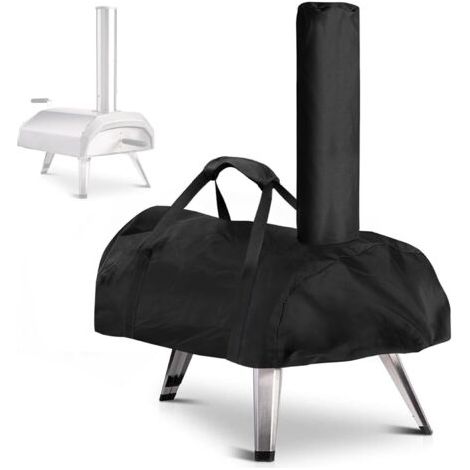 Housse de four à pizza pour Ooni karu 12 - Étanche - Résistant aux intempéries - En tissu Oxford - Pour four à pizza - Noir - 81 x 42 x 21 cm, For Ooni Karu 12 (1/5)