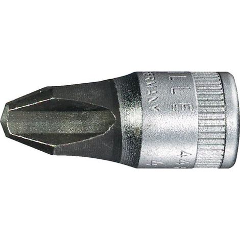 Embout de clé à douille 44 P 1/4 pouce PH PH 2 L.28mm (1/4)