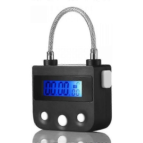 Minuteur électronique rechargeable par USB, compte à rebours de 99 h et 59 min, étanche, résistance à la traction de 130 kg, idéal pour la maison, les voyages et le rangement. (1/5)