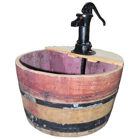 Weinfass mit Pumpe 110 L Ø 65-70 cm