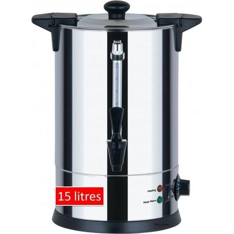 Dispensador de agua caliente Casselin CDEC15 inox 15 litros