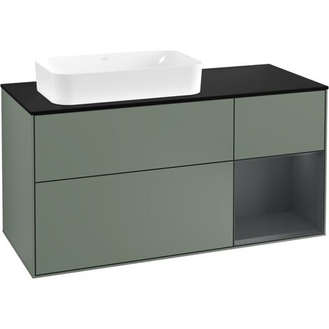 Villeroy & Boch F282HGGM Meuble sous-lavabo Finion F28