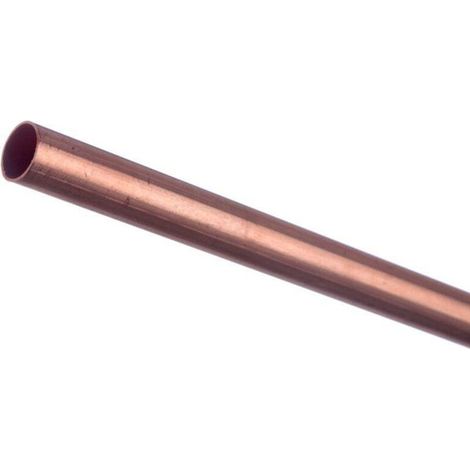 Tube D'Alimentation Cuivre Écroui, Diam.12 X 14 Mm, En Barre De 1 M (1/2)