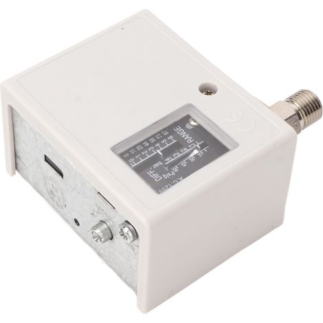 Interrupteur de pression SPC-106E pour chaudières, compresseurs, sécheurs frigorifiques et refroidisseurs (régulateur 6 kg, AC125V/AC250V, interface 2 voies) (1/5)
