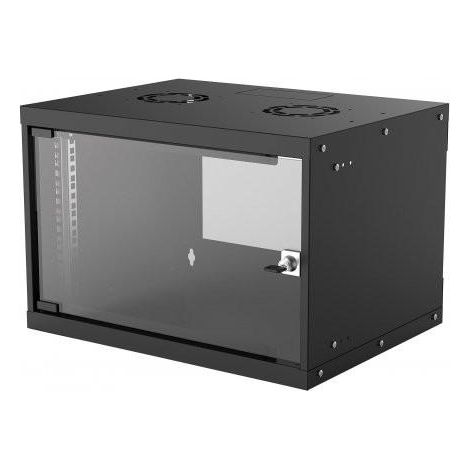Intellinet 714143 armario rack 6U Bastidor de pared Negro (1/3)