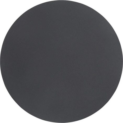Set de Table Rond "Tenor" 38cm Gris (1/2)