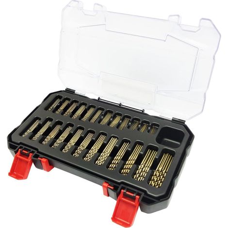 Bohrer-Set 180-teilig M35 Kobalt 5% HSS-G 0,4-3,2 mm DIN338 (1/5)