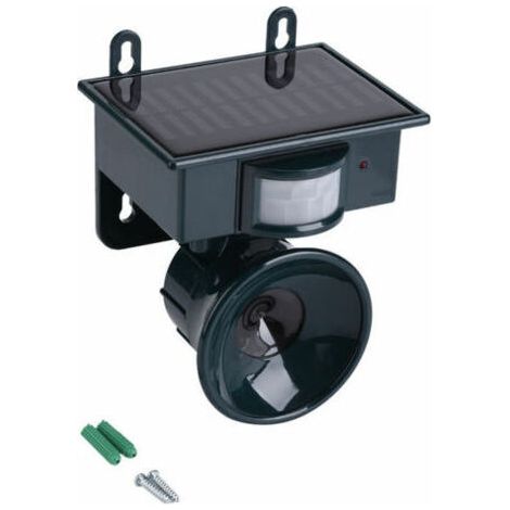 Pair Répulsif d'oiseaux solaire extérieur – Éloigne les oiseaux jusqu'à 5000 pieds² – Panneaux solaires 6V – Batterie 800 mAh – Installation facile – Yoyo (1/5)