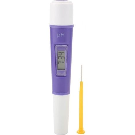 PH-037 Wasserdichtes digitales pH-Meter, Wasserqualitätsprüfstift, hochpräziser Wasserprüfstift, Crezuo Trinkwasser
