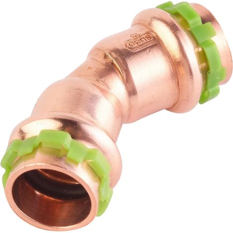 VSH SudoPress Kupfer Bogen 45° i/i 28 Typ SP5041V, 6670290
