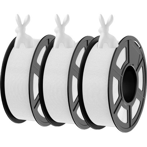 Filamento para impresora 3D, alta compatibilidad, material ecológico, 2PLAPLUS 3WT (1/2)
