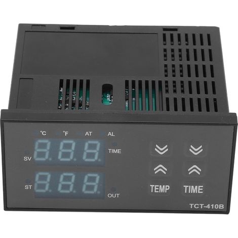 Contrôleur de température numérique 2 en 1 avec affichage numérique (température et temps) pour presse à chaud 100-240 V (1/5)