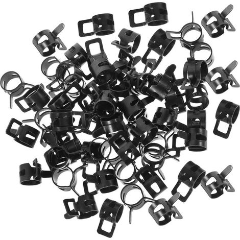 Colliers de serrage 50 pièces 15mm, tuyau d'aspiration de collier de serrage de conduite de carburant (1/5)