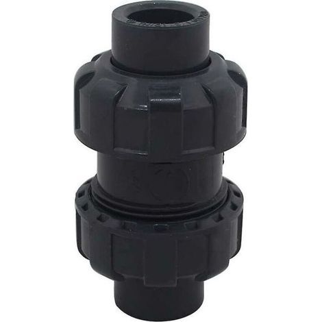 Clapet anti retour a boule 20 25 32 40 50 63mm clapet piscine clapet antiretour anti refoulement pvc vanne soupape anti retour (Diamètre intérieur 32mm)