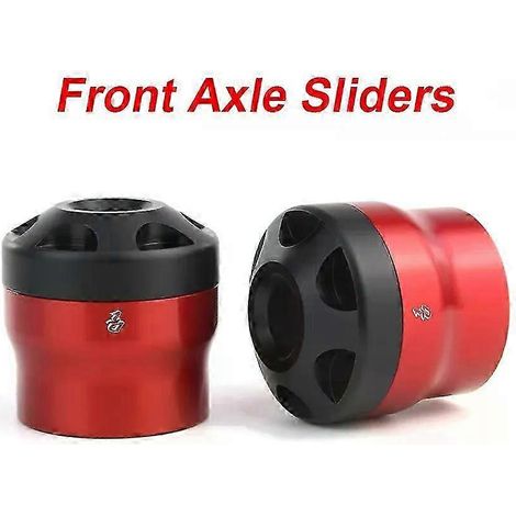 Protections de fourche et d'axe de roue avant ou arrière pour motos YAMAHA TW 125 1998-2004, TW200 1987-2024 et DT 125 2002-2006, 2007 et 2008 (1/5)