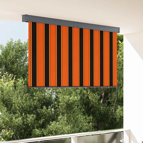 Store enrouleur Orange et marron 180 x 250 cm (1/5)