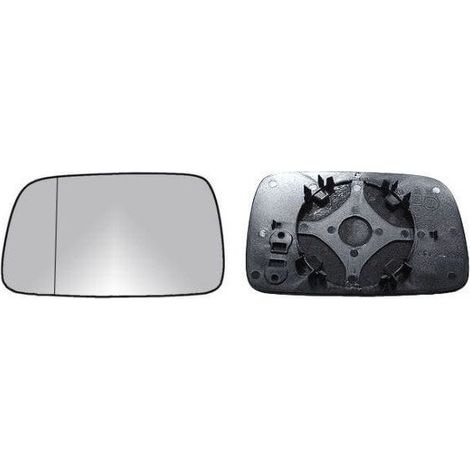 Verre de rétroviseur gauche asphérique chauffant Volkswagen Polo 3 1994-1999