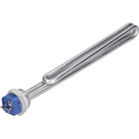 Élément chauffant, chauffage électrique, tige filetée en acier inoxydable, équipement industriel, 1 pouce BSP, AC240V, 26-27mm. (1/5)
