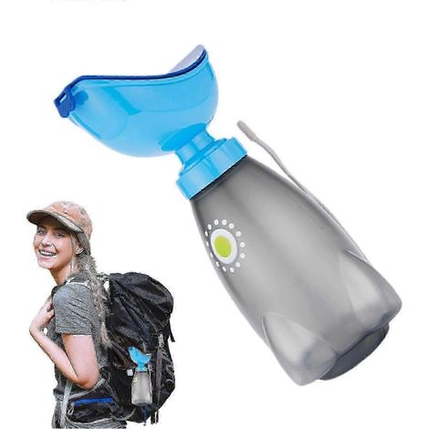 Bouteille urinoire pour femmes - dispositif d'urination féminin ergonomique pour les voyages en voiture (1/5)