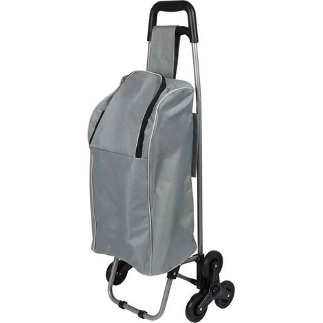 Chariot de courses Isotherme 32L - Gris - Roues Triples Monte Escalier - Livraison gratuite (1/2)