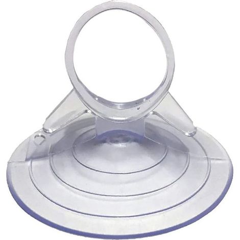 Lot de 4 ventouses en plastique avec crochet en forme de queue d'hirondelle pour fixation murale, support de rangement pratique pour salle de bain et cuisine (1/5)