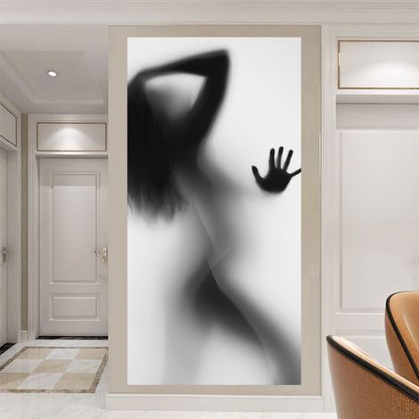 (38,5 x 200 cm x 2 pièces) Autocollants de porte à effet 3D 7 (1/4)