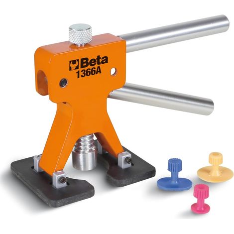 Beta 1366A Outil d'emboutissage avec champignon en plastique 19 Pcs. (1/3)