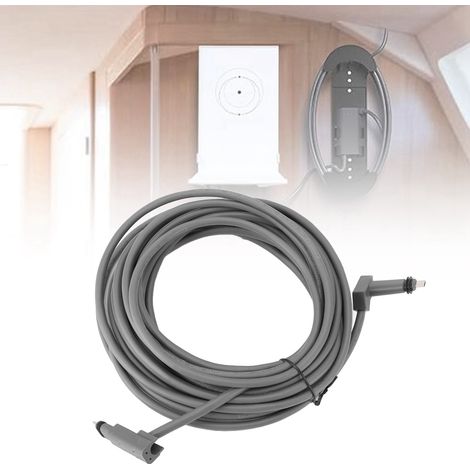 Cable de gestión para antena rectangular Starlink V2 + 20 clavos – Cable de repuesto profesional de 9 metros para antena satelital (1/5)