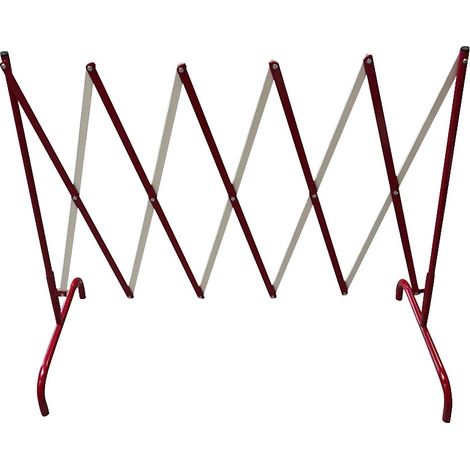 Mottez, Barrière extensible, L x l x h 2850 x 460 x 1000 mm, (1/2)