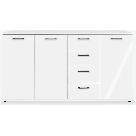 Sgonico Legno laminato - Bianco lucido (1/5)