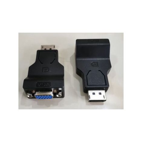 Adaptador MC-ITH-DP1.2-VGA DP VGA D-Sub negro (1/2)