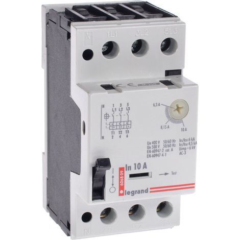 Legrand Interruttore motore 3 poli industriale