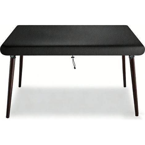 Funda impermeable para mesa de exterior, funda protectora para mesas de jardín, resistente a los rayos UV, tejido Oxford 420D, 220 x 100 x 15 cm. (1/5)
