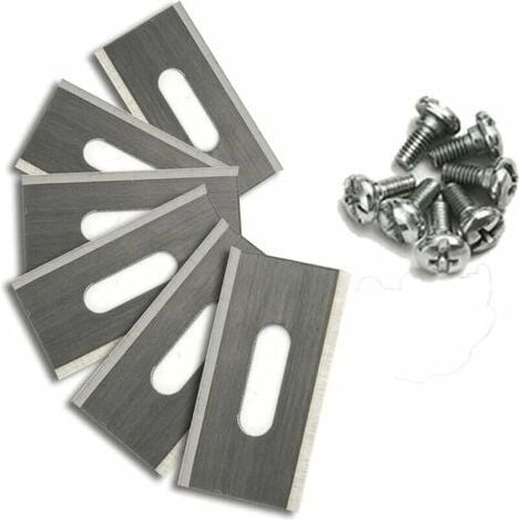 Paquete de 30 cuchillas de césped para Husqvarna con cuchilla de acero inoxidable de doble afilado 36,518,50,65 mm, (1/5)