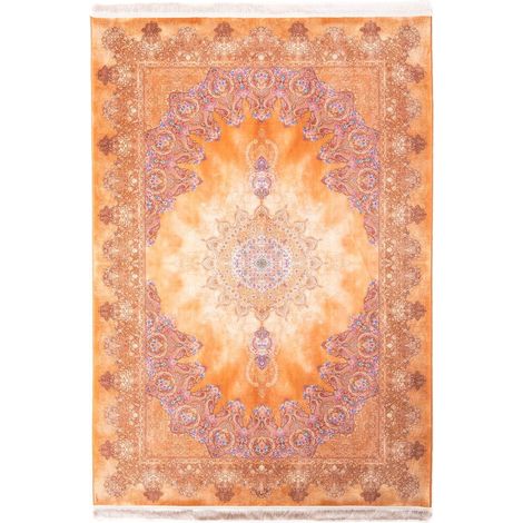Tapis persan Eflin - 300x200cm, Rectangular - 100% Acrylique - Tissé - Beige (1/5)